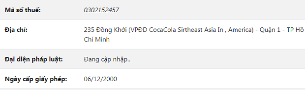 viec lam cong ty coca cola viet nam
