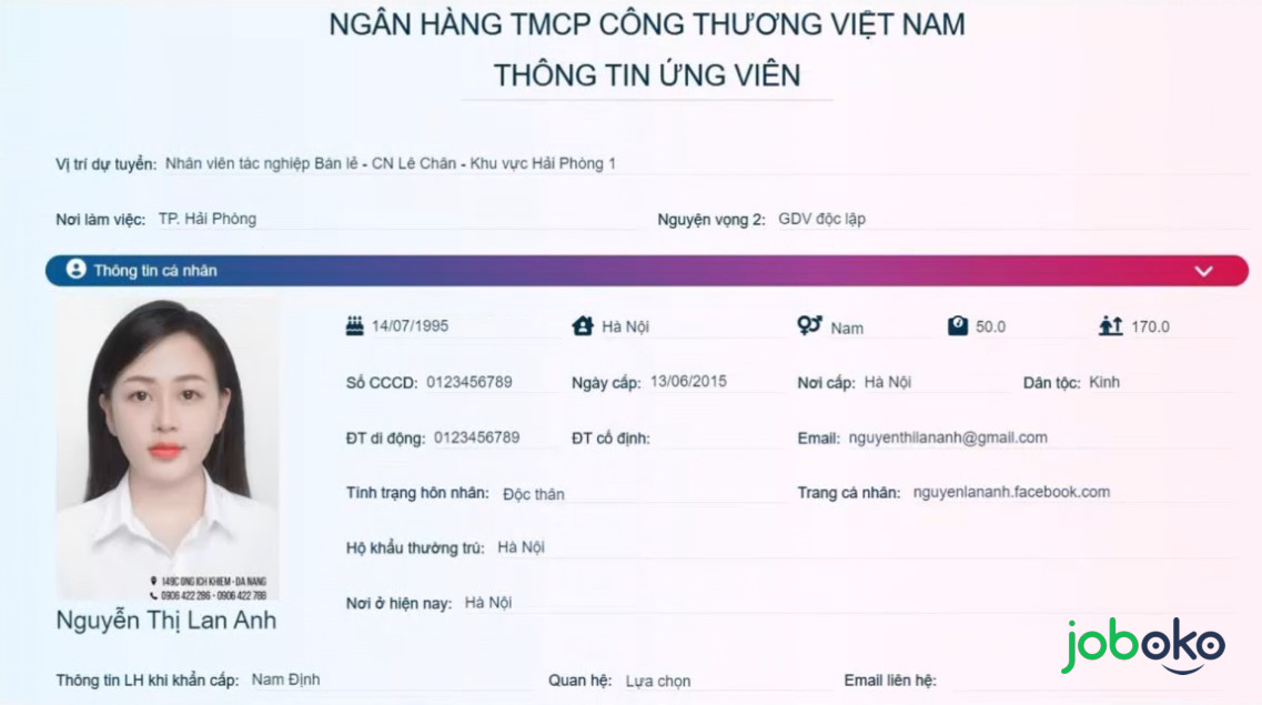 vietinbank tuyen dung