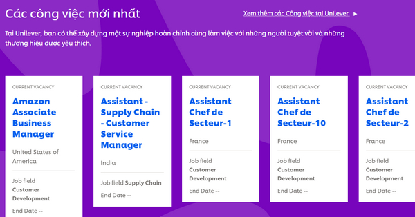 unilever tuyen dung 3