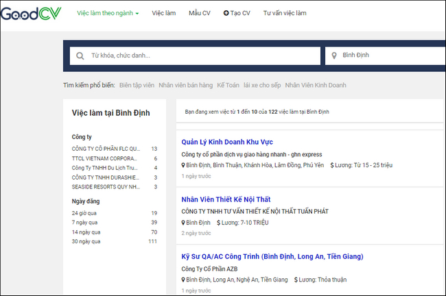 kinh nghiem tim viec lam tai binh dinh 2
