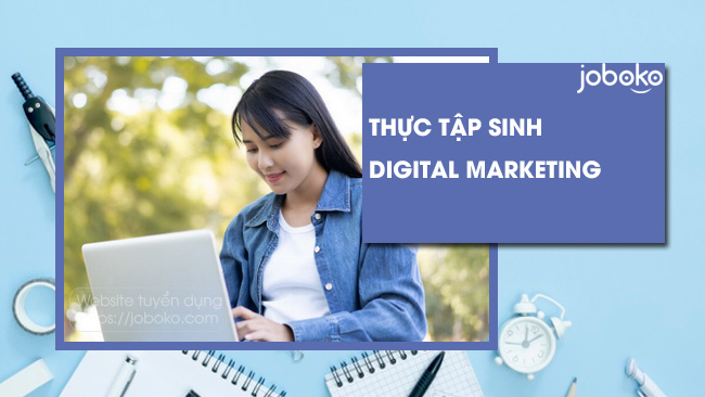 thuc tap sinh digital marketing