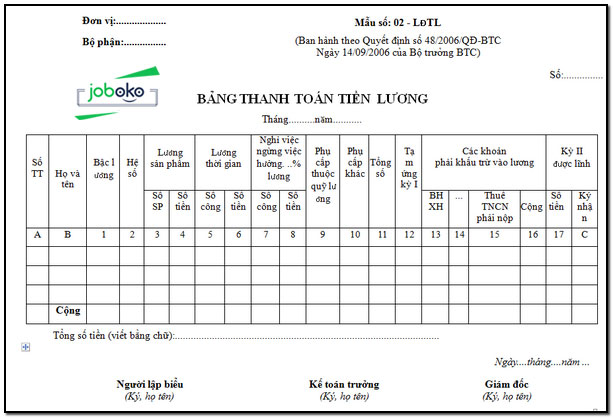 mau bang thanh toan tien luong 4