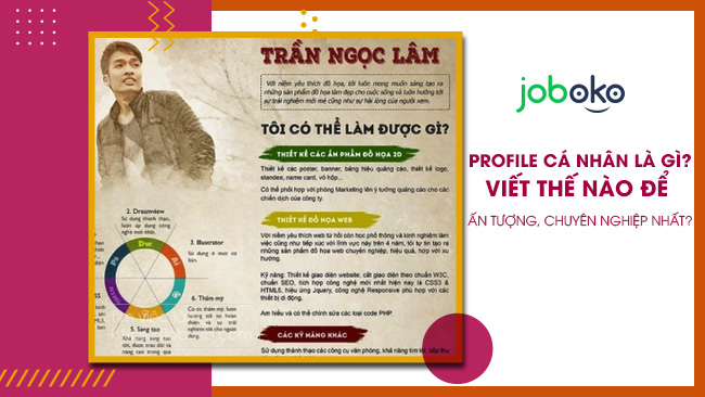 profile ca nhan la gi viet the nao de an tuong chuyen nghiep nhat