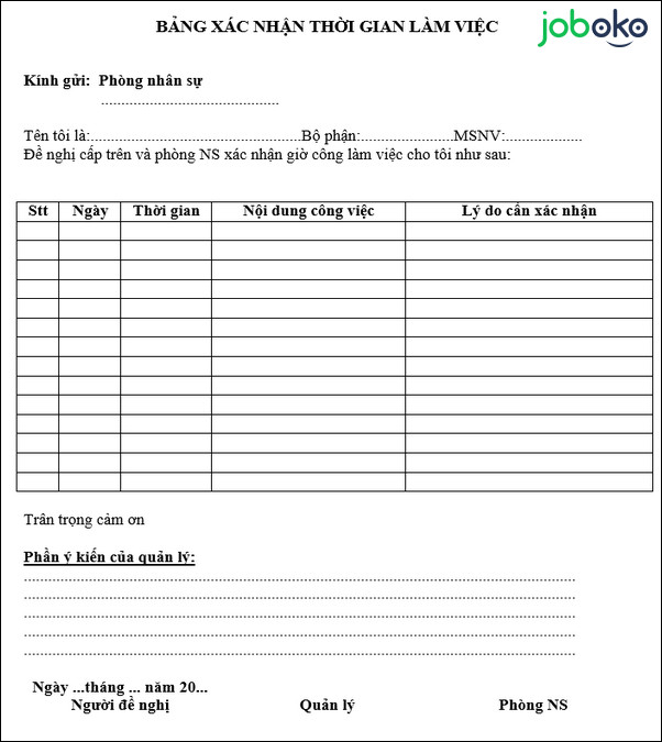 mau bang xac nhan thoi gian lam viec 2